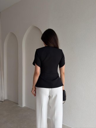 MONİLA Ceket 6891 - Siyah - 3