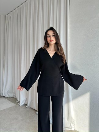 MOON Triko Takım 8650 - Siyah 