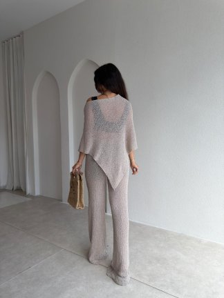 MORİNO Transparan Takım 3694 - Bej - 3