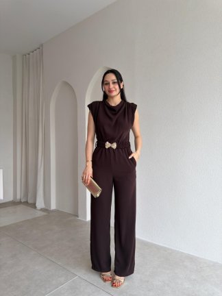 MORRİS Kemerli Tulum 4207 - Acı Kahve - 1