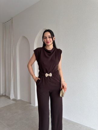 MORRİS Kemerli Tulum 4207 - Acı Kahve - 2