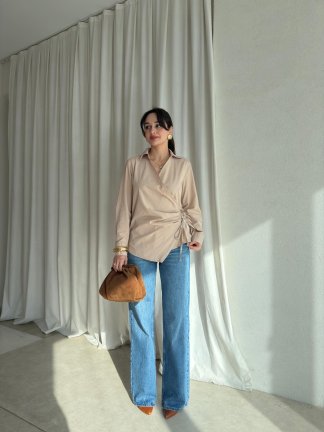 MORTAL Gömlek 8901 - Vizon - 3