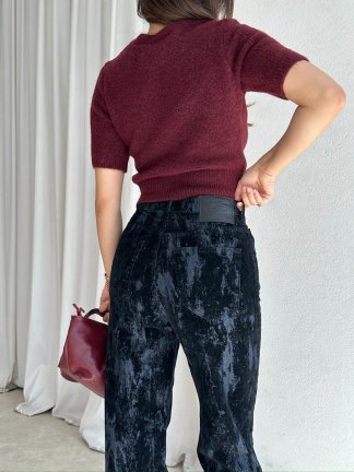 MULAN Kadife Jean 8608 - Lacivert - 4
