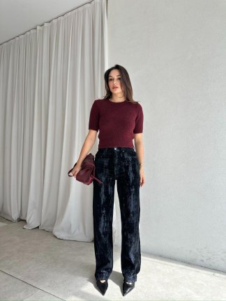 MULAN Kadife Jean 8608 - Lacivert - 3