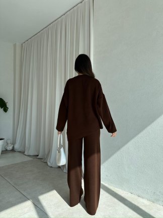 MUSCENT Triko Takım 8442 - Acı Kahve - 3