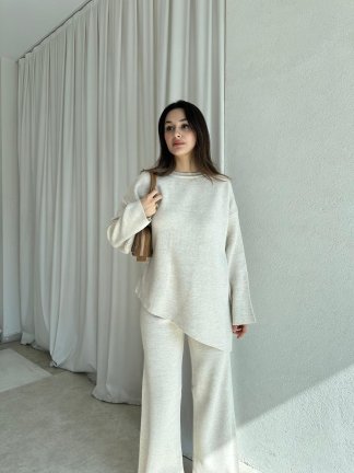 MUSCENT Triko Takım 8442 - Krem 