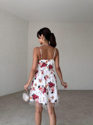 NAPOLYON Mini Elbise 2152 - Pembe - 3