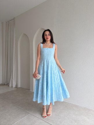 NARROW Midi Elbise 1808 - Bebe Mavisi 
