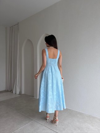 NARROW Midi Elbise 1808 - Bebe Mavisi - 3