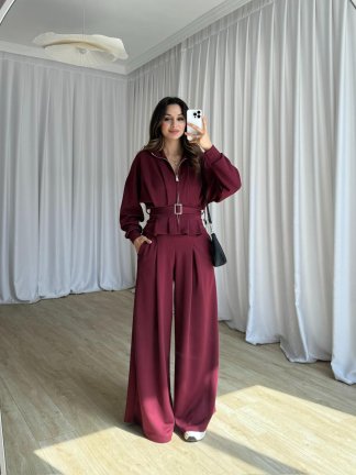 NAYA Takım 8324 - Bordo - 3