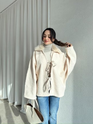 NERA Hırka 8562 - Krem - 3