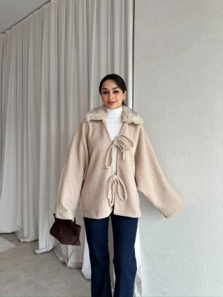NERA Hırka 8562 - Krem - 3