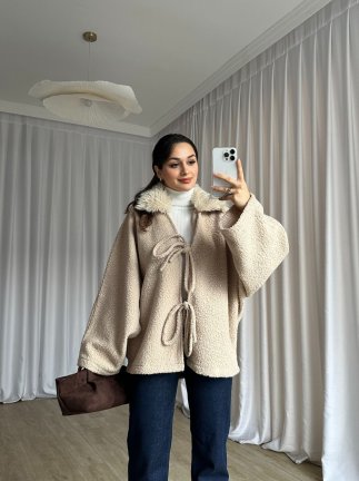 NERA Hırka 8562 - Krem 