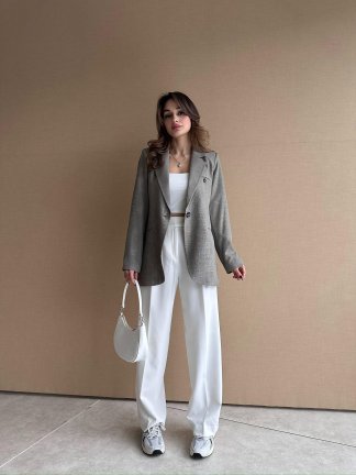 NİWON Ceket 8827 - Kahverengi - 6