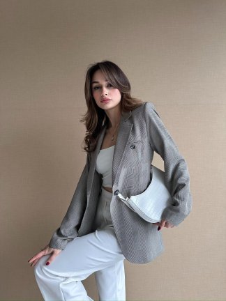 NİWON Ceket 8827 - Kahverengi - 3