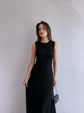 NOLLER Maxi Elbise 6748 - Siyah - 1
