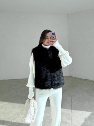 OCTAVİA Yelek 4832 - Siyah - 2