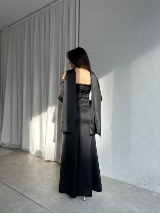 OLİVİA Elbise 8748 - Siyah - 4