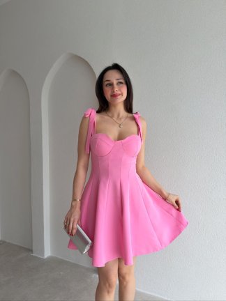 SAMMY Elbise 4961 - Pembe 