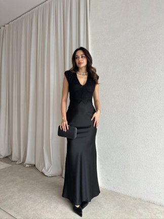 OPHİRA Elbise 8296 - Siyah - 2