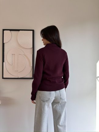 ORİN Kazak 8473 - Bordo - 3