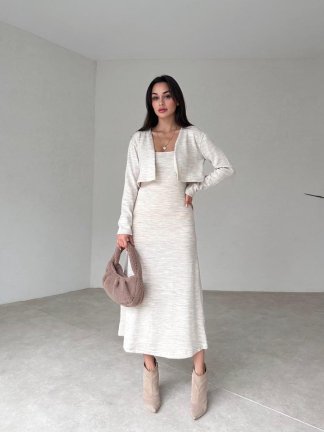 Örme Kumaş TİTANİC Takım 4732 - Krem - 2