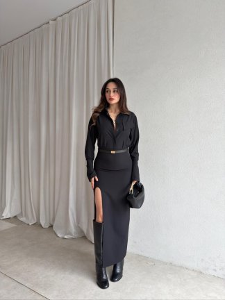 ORVİA Takım 8176 - Siyah - 2