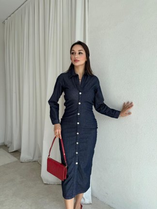 PABLO Elbise 8537 - Mavi - 2