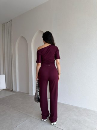 PAPEL Takım 5503 - Bordo - 3