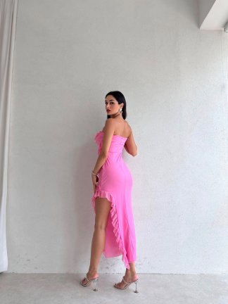 LİSA Elbise 8742 - Pembe - 3