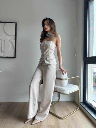 PARİDA Takım 3744 - Krem - 7