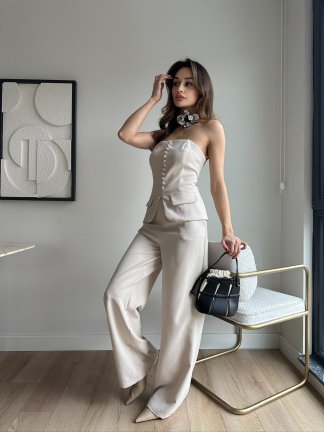 PARİDA Takım 3744 - Krem - 8