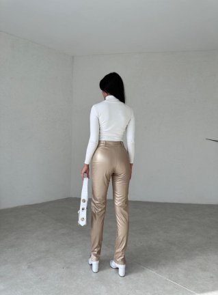 Parlak NİCE Pantolon 3501 - Gold - 2