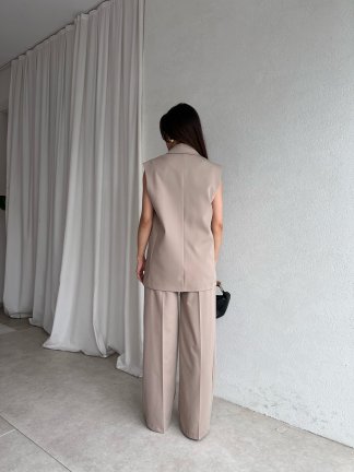 PEONY Takım 3083 - Krem - 3