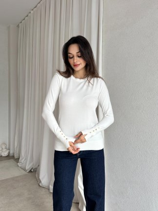 PEREZ Kazak 8494 - Beyaz - 1