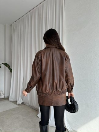 PİCO Deri Takım 8461 - Kahverengi - 4