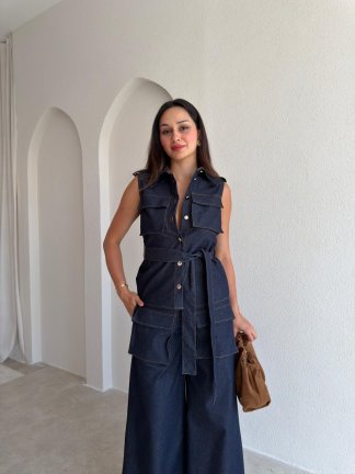PLANT Denim Takım 4201 - Lacivert - 2