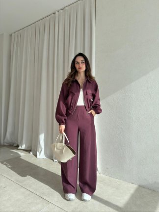  POCHES Takım 8465 - Mürdüm - 2