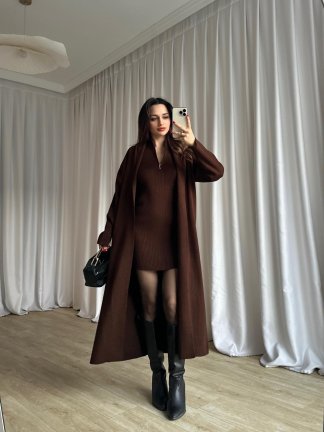 POLKA Triko Takım 8708 - Acı Kahve - 2