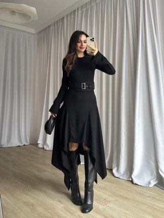 POOL Elbise 8781 - Siyah - 4