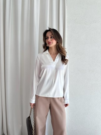 POPPER Gömlek 6745 - Beyaz - 2