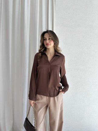 POPPER Gömlek 6745 - Acı Kahve - 2