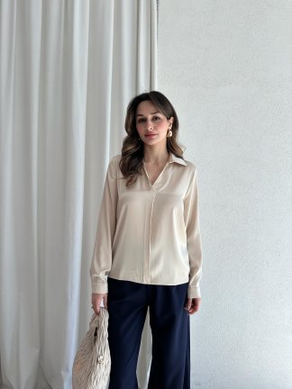 POPPER Gömlek 6745 - Krem - 2