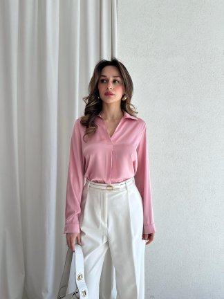 POPPER Gömlek 6745 - Pembe 