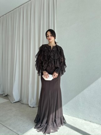 POPPY Takım 8599 - Acı Kahve - 2