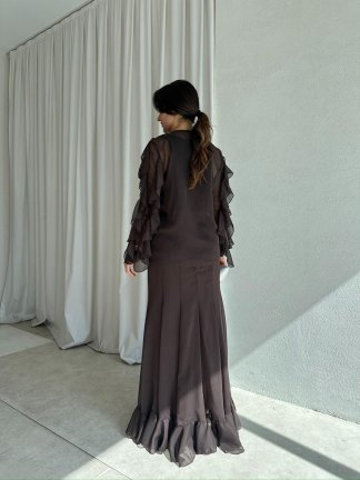 POPPY Takım 8599 - Acı Kahve - 3