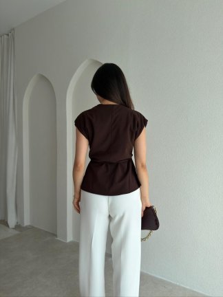 PORTO Bluz 8987 - Acı Kahve - 2