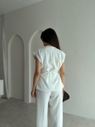 PORTO Bluz 8987 - Beyaz - 2