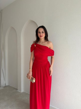 POSNER Maxi Elbise 2011 - Kırmızı - 2