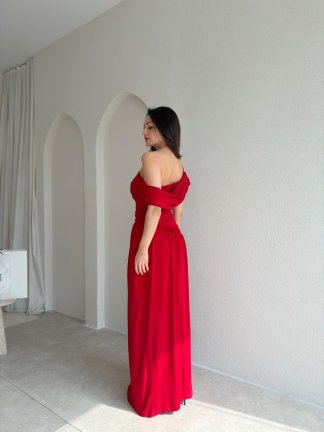 POSNER Maxi Elbise 2011 - Kırmızı - 3